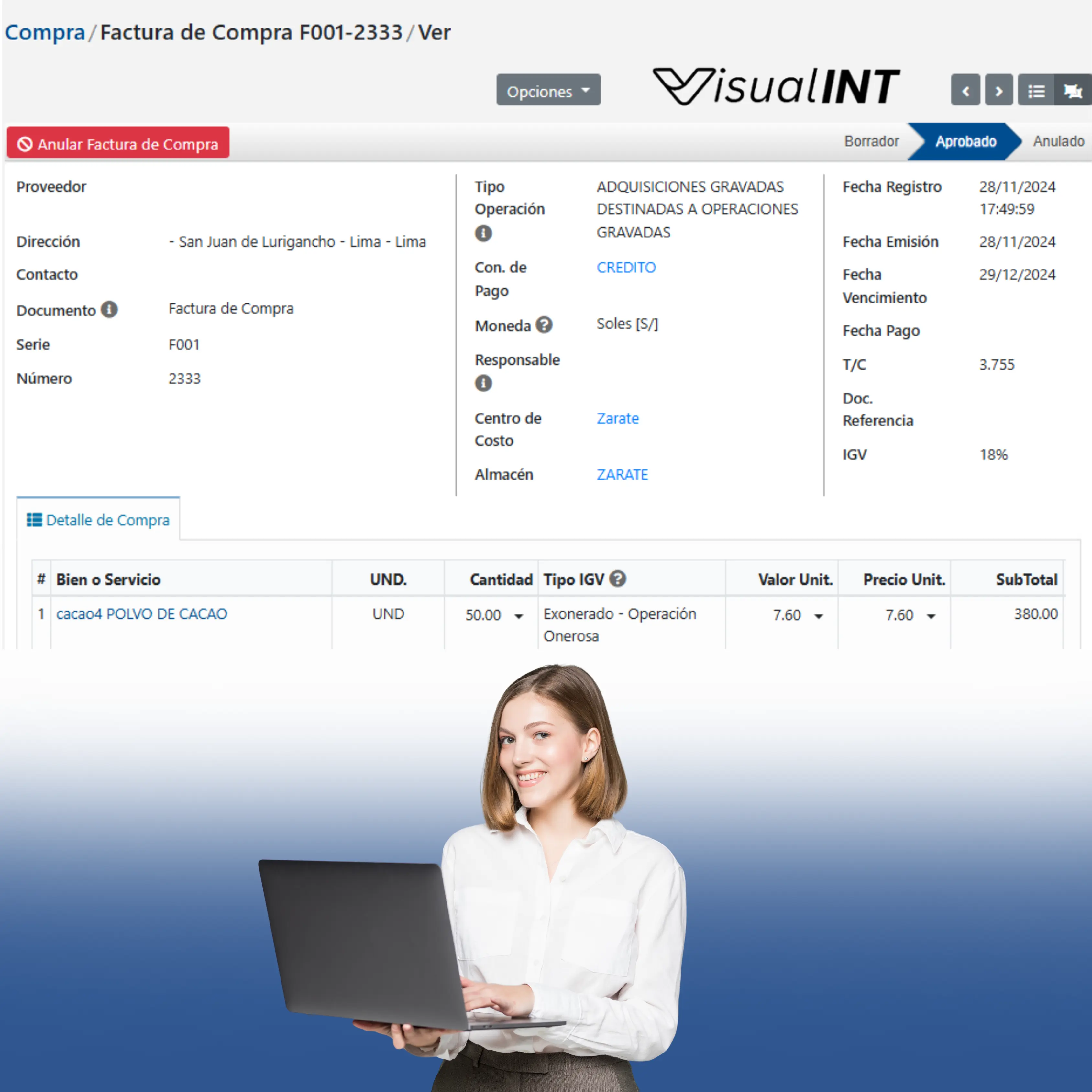 Un ERP sólido listo para crecer contigo y tu negocio